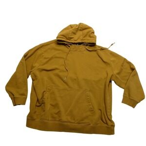Society Of One Hoodie‎ Sweatshirt Mens 3XL Gold Pullover Kangaroo Pocket